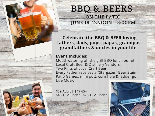 BBQ & BEERs on the Patio